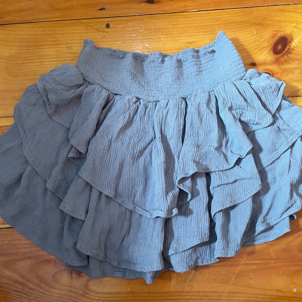 Skirt shorts frilly and flowy